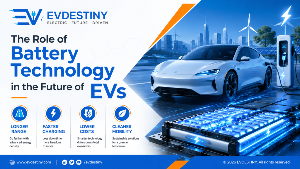 EVDestiny electric vehicle battery innovation for cleaner mobility and sustainable EV technology