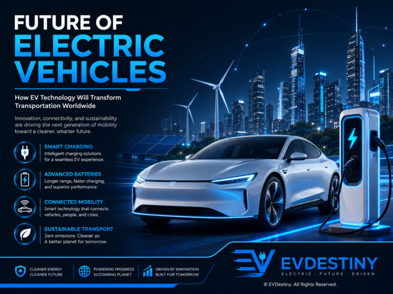 EV technology creating a cleaner and smarter future for sustainable transportation
